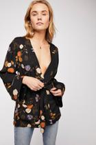 Wrap It Up Floral Jacket By Free People
